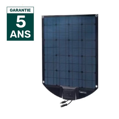 Panneau Solaire Flexible 10W - Léger, étanche, Double USB - Pour Camping-car, Bateau, Camping, Toit - 4
