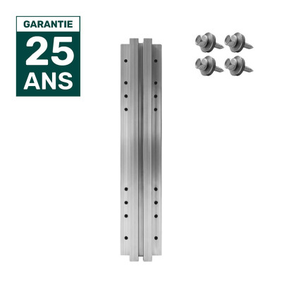 Mini rail de fixation pour bacs acier