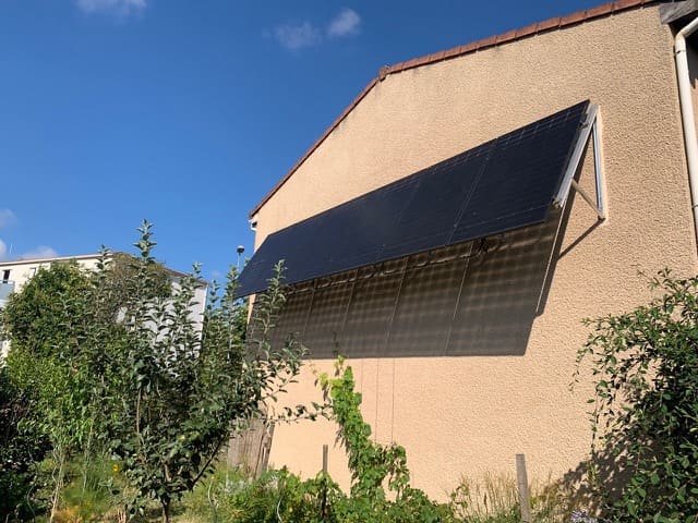 Installation photovoltaïque en bise soleil de Franck