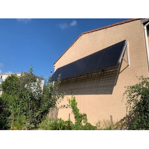 L'installation photovoltaïque en brise soleil de Franck