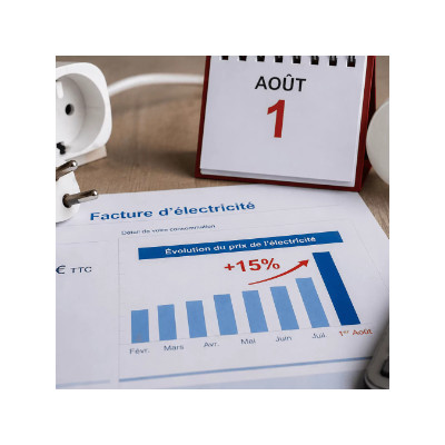 Prix électricité 2026 : hausse des tarifs au 1er août