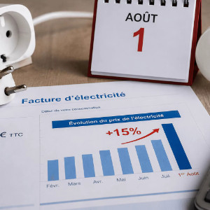 Prix électricité 2026 : hausse des tarifs au 1er août